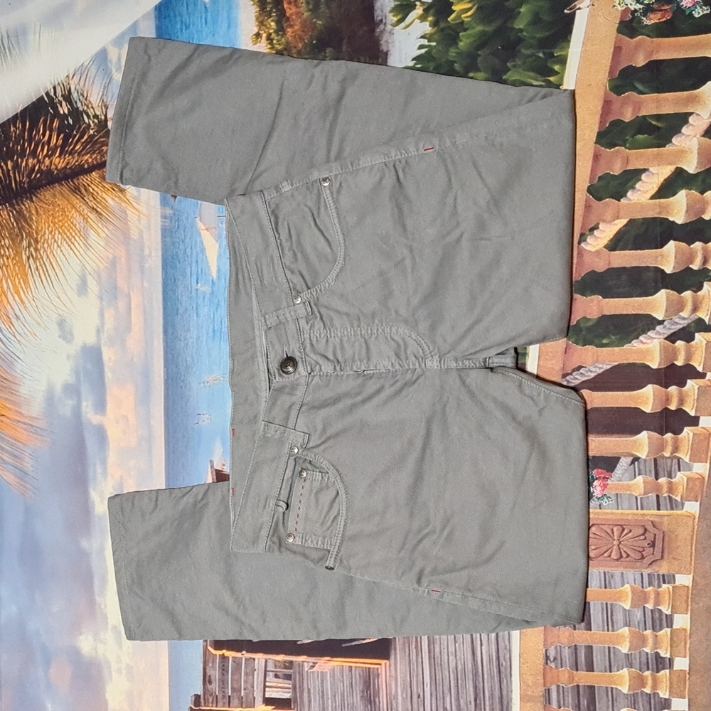 Isaia Napoli Gray Jeans Size 46